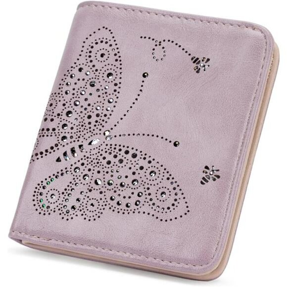 Small Wallet Ultra Slim Purple - Picture 1 of 6